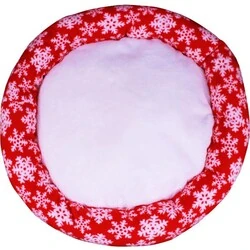 Markamama Yılbaşına Özel Büyük Simit Kedi Köpek Yatağı - 2