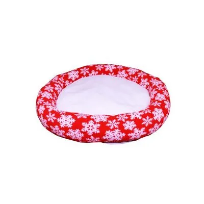 Markamama Yılbaşına Özel Büyük Simit Kedi Köpek Yatağı - 1