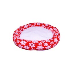 Tigres Yılbaşına Özel Büyük Simit Kedi Köpek Yatağı