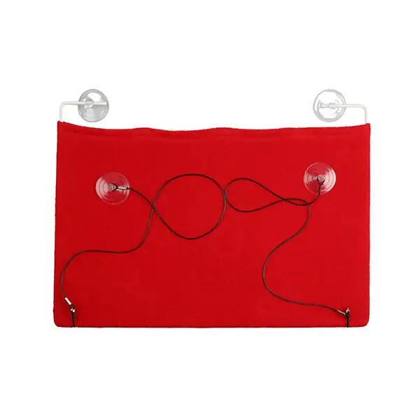 Markamama Cama Yapışan Vantuzlu Kedi Yatağı Kırmızı - 2