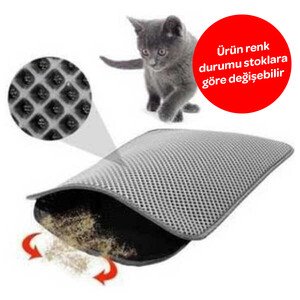 Markamama Elekli Kedi Tuvalet Paspası 60 x 45 CM