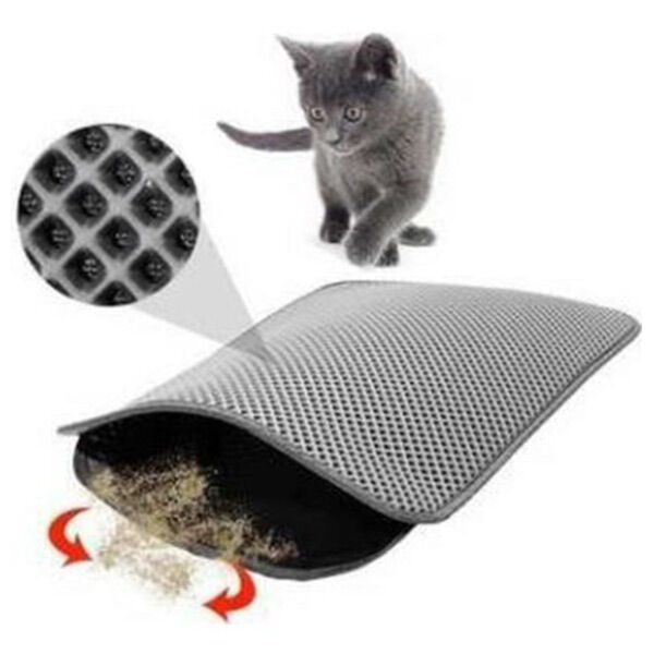 Markamama Elekli Kedi Tuvalet Paspası 60 x 45 CM - 2