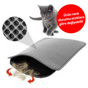 Markamama Elekli Kedi Tuvalet Paspası 60 x 45 CM
