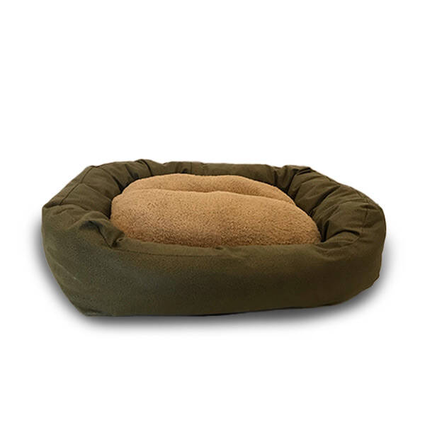 Tigres Kedi Köpek Yatağı Kare Yeşil - 1