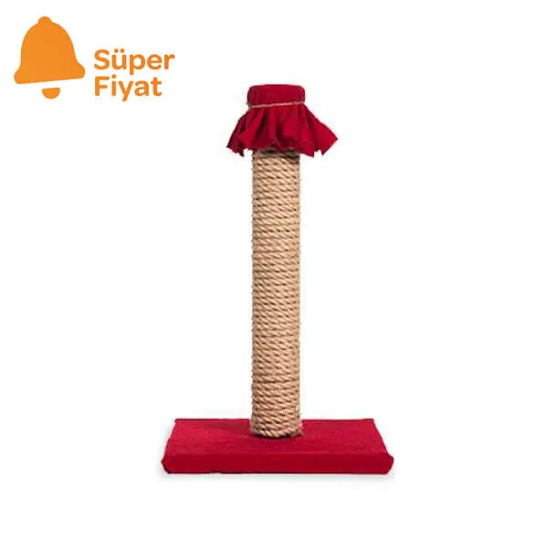 Markamama Kedi Tırmalama Tahtası Kırmızı 50 CM - 1