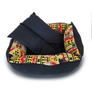 Markamama Kilim Desenli Dikdörtgen Kedi Köpek Yatağı 60*90