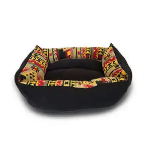 Markamama Kilim Desenli Dikdörtgen Kedi Köpek Yatağı 60*90 - 2