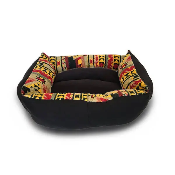 Markamama Kilim Desenli Dikdörtgen Kedi Köpek Yatağı 60*90 - 2