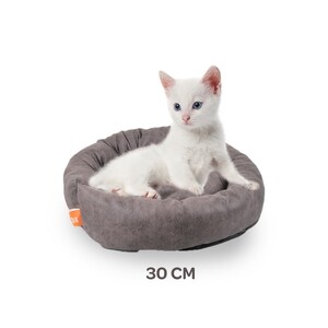 Tigres Yavru Kediler İçin Simit Yatak 30 Cm