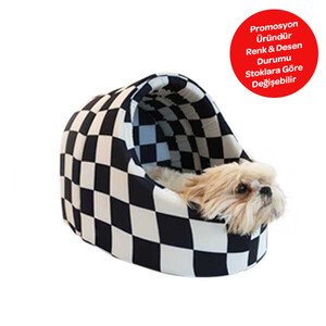 Markamama Mağara Şeklinde Kedi Köpek Yatağı