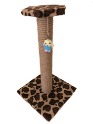 Markamama Oyuncaklı Kedi Tırmalaması Leopar Desenli - 50 CM