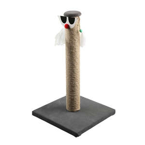 Markamama Palyaço Kedi Tırmalama Tahtası 46 Cm Gri - 2