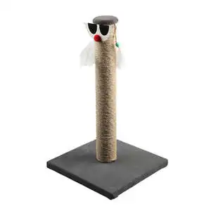 Markamama Palyaço Kedi Tırmalama Tahtası 46 Cm Gri - 2