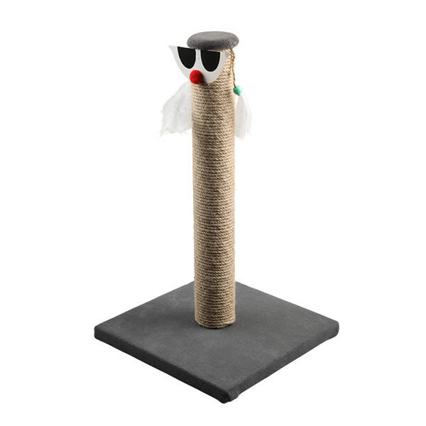 Markamama Palyaço Kedi Tırmalama Tahtası 46 Cm Gri - 2