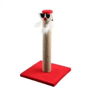 Markamama Palyaço Kedi Tırmalama Tahtası 46 Cm Kırmızı - 2