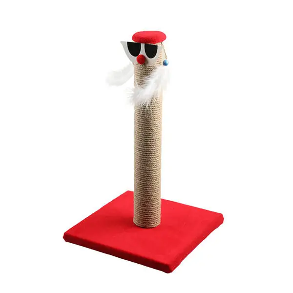 Markamama Palyaço Kedi Tırmalama Tahtası 46 Cm Kırmızı - 2