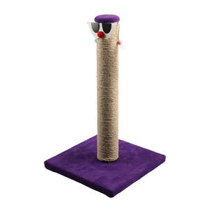 Markamama Palyaço Kedi Tırmalama Tahtası 46 Cm Mor - 2