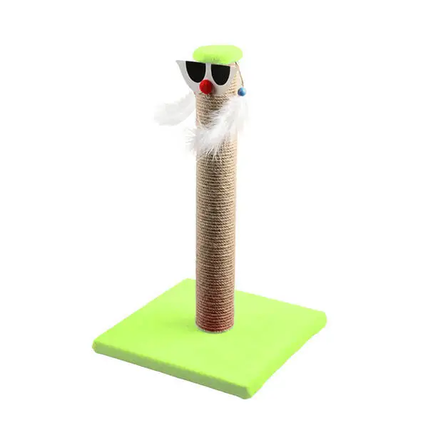 Markamama Palyaço Kedi Tırmalama Tahtası 46 Cm Yeşil - 2