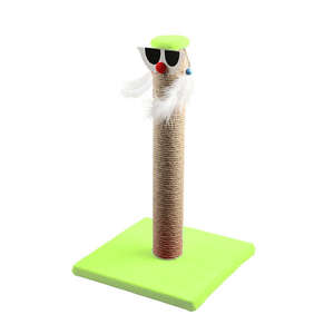 Markamama Palyaço Kedi Tırmalama Tahtası 46 Cm Yeşil - 2