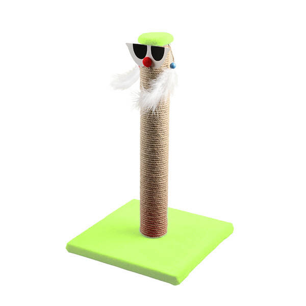 Markamama Palyaço Kedi Tırmalama Tahtası 46 Cm Yeşil - 2