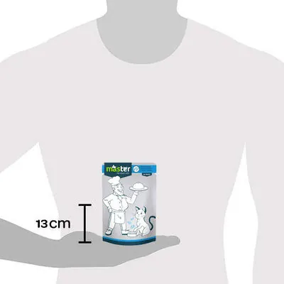 Master Balıklı Pouch Kedi Konserve Maması 80 Gr - 3