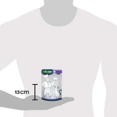 Master Tavşan Etli Pouch Kedi Konserve Maması 80 Gr - 3
