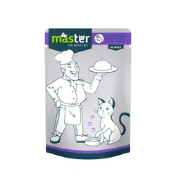 Master Tavşan Etli Pouch Kedi Yaş Maması Maması 80 Gr - 1