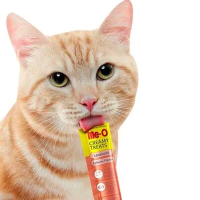 Me-O Creamy Çizgili Orkinos Balığı Kedi Ödülü  4*15 Gr - 2