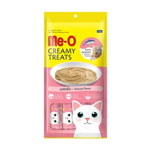 Me-O Creamy Çizgili Orkinos Balığı Kedi Ödülü  4*15 Gr