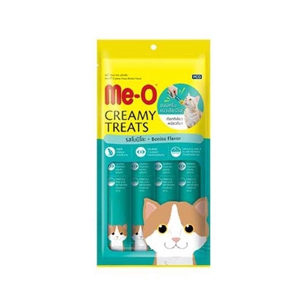 Me-O Creamy Kurutulmuş Ton Balığı Kedi Ödülü 4*15 Gr - 4