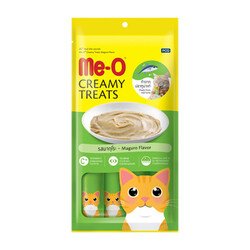 Me-O Mavi Yüzgeçli Orkinos Sıvı Kedi Ödül Maması 4*15 Gr