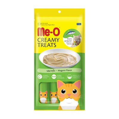 Me-O Mavi Yüzgeçli Orkinos Sıvı Kedi Ödül Maması 4*15 Gr - 1