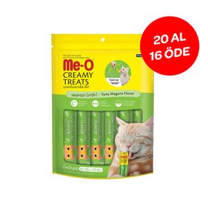 Meo Tahılsız Sarı Yüzgeçli Orkinos Kedi Ödülü 16 X 15 GR +  4 ADET HEDİYELİ