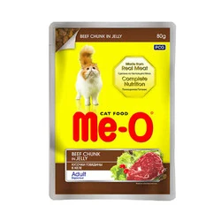 Me-O Dana Etli Kedi Yaş Maması 80 Gr