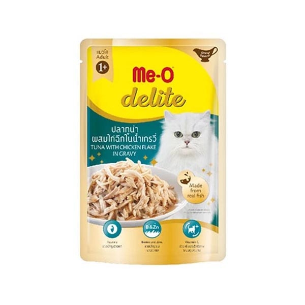 Me-O Delıte Ton Balıklı Tavuklu Soslu Kedi Yaşmama 70gr - 2