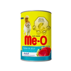 Me-O  Jöle İçerisinde Ton Balıklı Kedi Yaş Maması 400 GR - 1