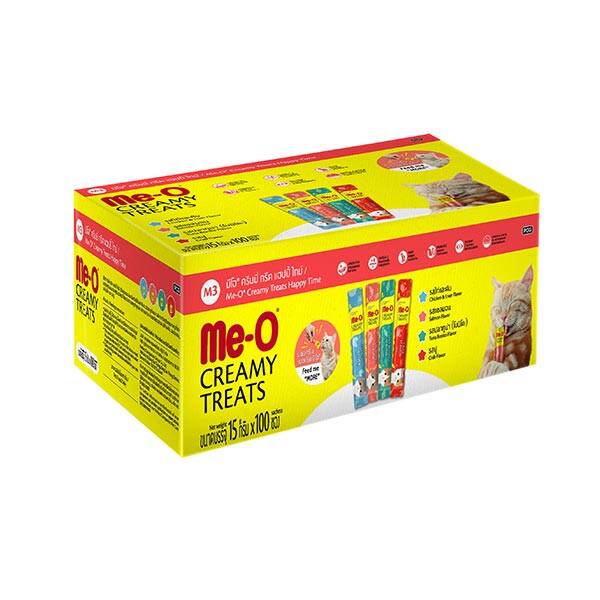 Me-O Kedi Ödülü Happy Time 100 Adet x 15 gr - 1