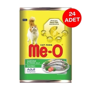 Me-O  Sardalya Karides Soslu Kedi Konserve 400 Gr  X  24 Adet