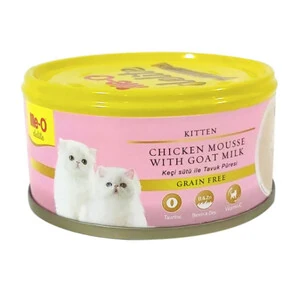Me-O Tahılsız Kıyılmış Tavuklu ve Keçi Sütlü Yavru Kedi Konservesi 80 GR - 2