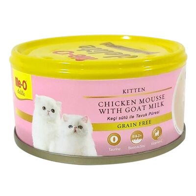 Me-O Tahılsız Kıyılmış Tavuklu ve Keçi Sütlü Yavru Kedi Yaş Maması 80 GR x 24 Adet - 2