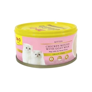 Me-O Tahılsız Kıyılmış Tavuklu ve Keçi Sütlü Yavru Kedi Yaş Maması 80 GR