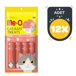 Me-O Tahılsız Somonlu Kremalı Kedi Ödülü 4 x 15 GR x 12 Adet