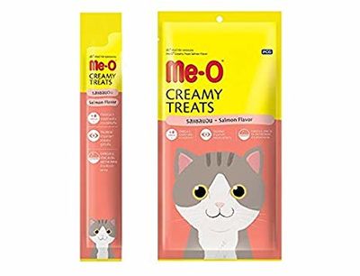 Me-O Tahılsız Somonlu Kremalı Kedi Ödülü 4*15 Gr - 2