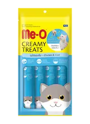 Me-O Tahılsız Tavuk ve Ciğerli Kremalı Kedi Ödülü 4*15 Gr