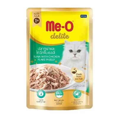 Me-O Tahılsız Tuna Balıklı Ve Tavuklu Yaş Kedi Maması 70 GR - 1