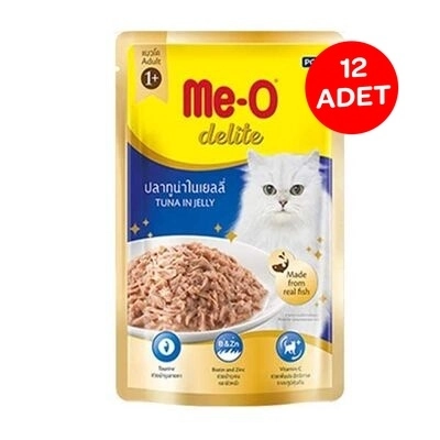 Me-O Tahılsız Tuna Balıklı Yaş Kedi Maması 70 GR x 12 Adet - 7