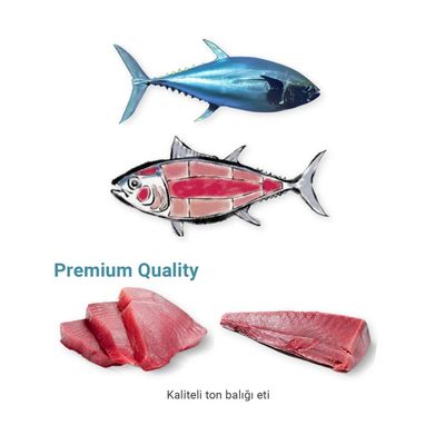 Me-O Tahılsız Tuna Balıklı Yaş Kedi Maması 70 GR - 6