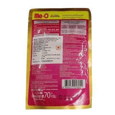 Me-O Tahılsız Tuna Ve Palamut Balıklı Yaş Kedi Maması 70 GR - 2