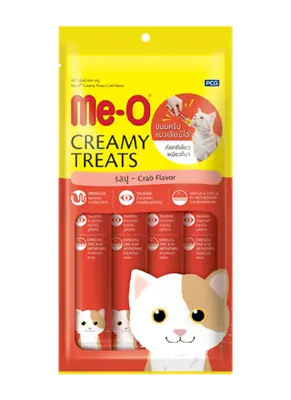 Me-O Tahılsız Yengeç Etli Kremalı Kedi Ödülü 4*15 Gr - 1