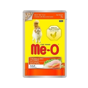 ME-O Tavuk Pirinç ve Havuçlu Pouch Kedi Konservesi 80gr - 2